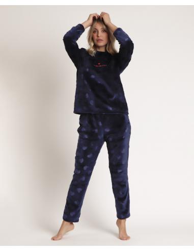 ADMAS Pijama Manga Larga Corel You Are So Loved para Mujer