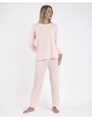 ADMAS CLASSIC Pijama Manga Larga Soft Sleep para Mujer