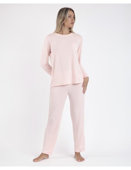 ADMAS CLASSIC Pijama Manga Larga Soft Sleep para Mujer