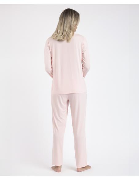 ADMAS CLASSIC Pijama Manga Larga Soft Sleep para Mujer