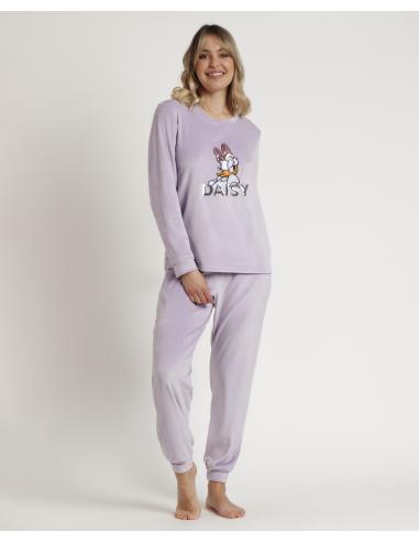 DISNEY Pijama Calentito Manga Larga Daisy Sweet para Mujer