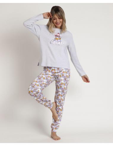 DISNEY Pijama Manga Larga Daisy Sweet para Mujer