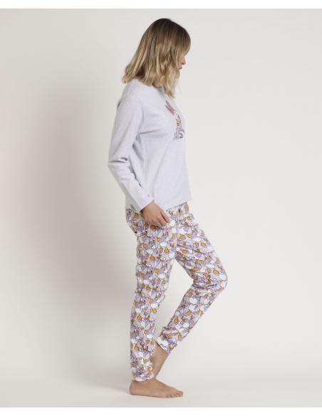 DISNEY Pijama Manga Larga Daisy Sweet para Mujer