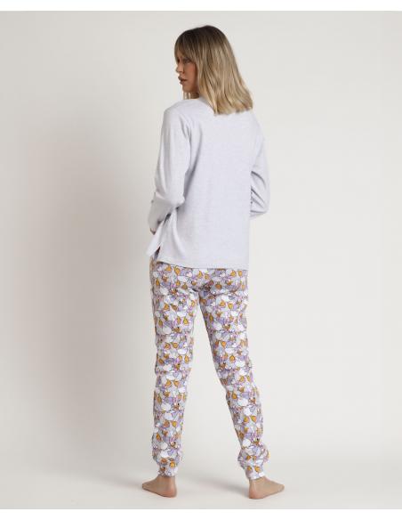 DISNEY Pijama Manga Larga Daisy Sweet para Mujer