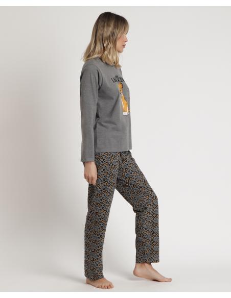 DISNEY Pijama Manga Larga Lion King para Mujer