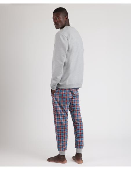 PADDINGTON Pijama Manga Larga Checks para Hombre