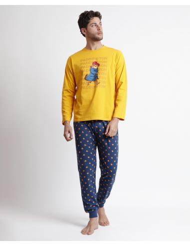 PADDINGTON Pijama Manga Larga Paw para Hombre