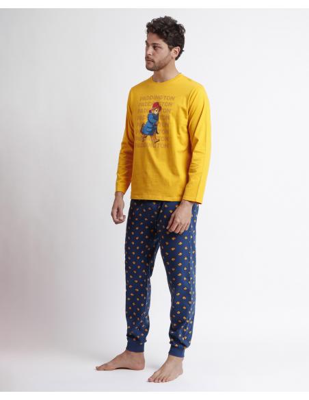 PADDINGTON Pijama Manga Larga Paw para Hombre