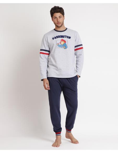 PADDINGTON Pijama Manga Larga University para Hombre