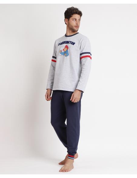 PADDINGTON Pijama Manga Larga University para Hombre