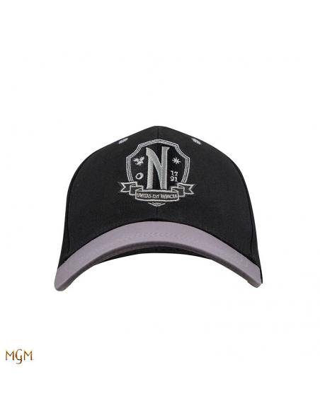 Gorra con visera Nevermore Academy Negra 54-60 cm (circunferencia)