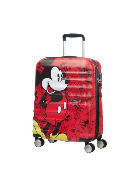 Maleta cabina Mickey Mouse + Cómic Roja 55 x 40 x 20 cm