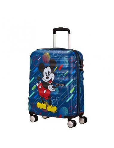 Maleta cabina Mickey Mouse Future Pop Azul 55 x 40 x 20 cm