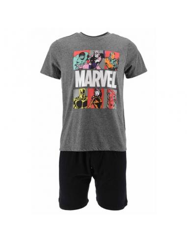 Pijama Marvel Comics Gris Talla L