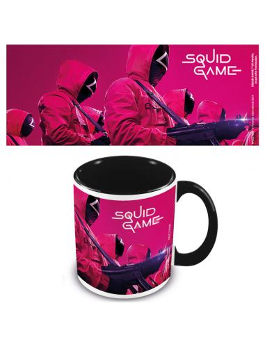 Taza color interno Netflix Squid Game Enmascarados