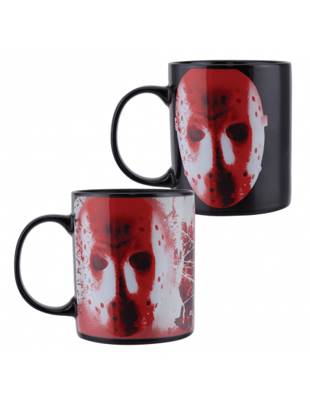 Taza Térmica Viernes 13 máscara Jason