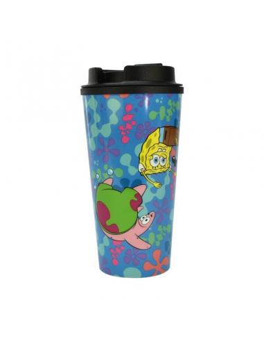 Vaso termo con tapa de rosca Bob Esponja 450 ml