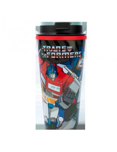 Vaso Termo con tapa de rosca Transformers 450 ml