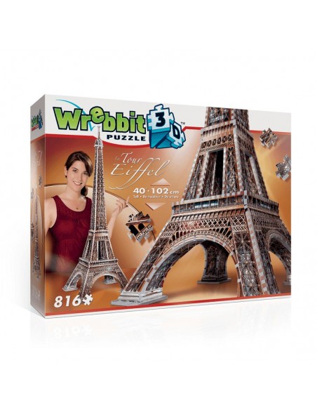 WRB - Puzzle 3D Torre Eiffel (816 piezas) 2