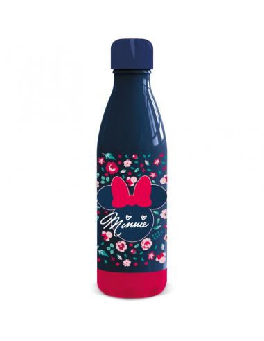 Botella de plástico Minnie Mouse Flores 660 ml