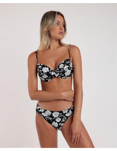 ADMAS Bikini Aro Beach Flowers para Mujer