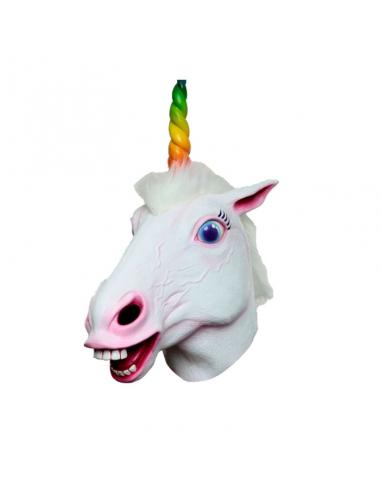 Máscara Cabeza Unicorn Pride