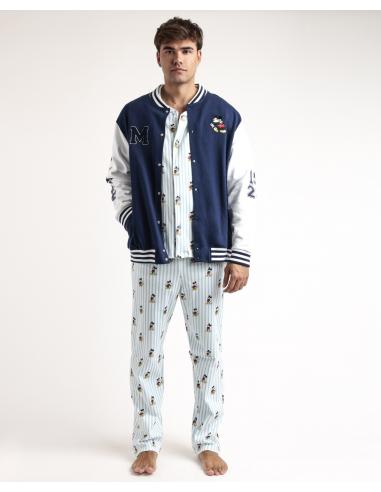 DISNEY Chaqueta Manga Larga Calentita Mickey New York para Hombre