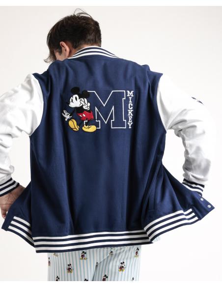 DISNEY Chaqueta Manga Larga Calentita Mickey New York para Hombre