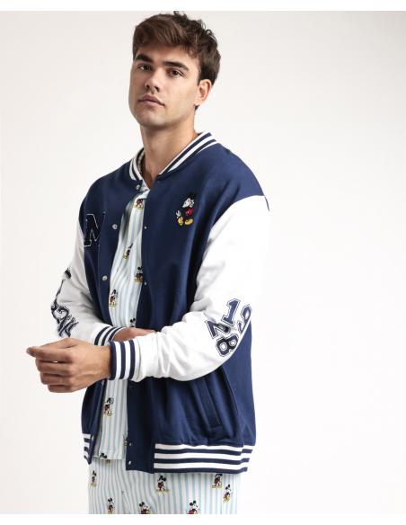 DISNEY Chaqueta Manga Larga Calentita Mickey New York para Hombre