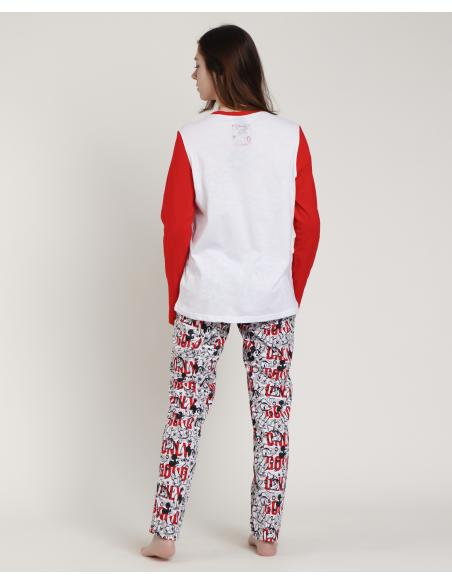 DISNEY Pijama Manga Larga Stay True para Mujer