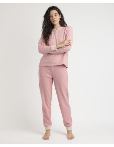 ADMAS Pijama Manga Larga Tapeta Love To Love para Mujer