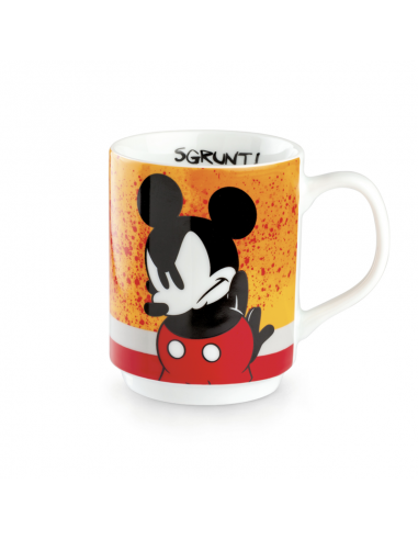 Taza apilable Mickey I am Naranja 350 ml