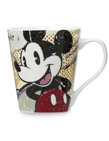 Taza Mickey Mouse Puntos Rojos.