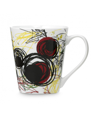 Taza Mickey Mouse Puntos Rojos, 380 ml