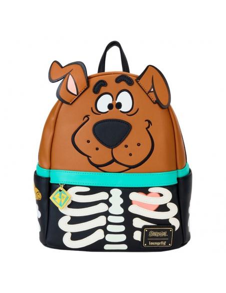 Mochila Mini Cosplay de Esqueleto de Scooby-Doo que brilla en la oscuridad