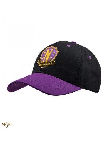 ▷ GORRA PREMIUM BORDADA NEVERMORE ACADAMY DE WEDNESDAY by Pequeños Gigantes