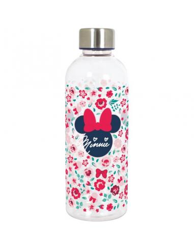 Botella de plástico Minnie Mouse Flores 850 ml