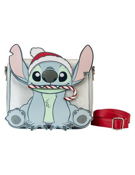 Bolsa Bandolera Stitch Navidad