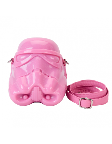 Bolso Bandolera moldeado Stormtrooper Rosa (Neon Style)