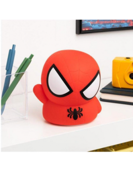 Lámpara silicona 3D Spider-Man 14 cm