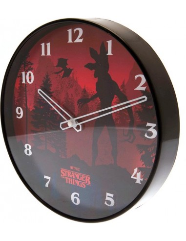 ▷ RELOJ DE PARED DE STRANGERS THINGS by Pequeños Gigantes