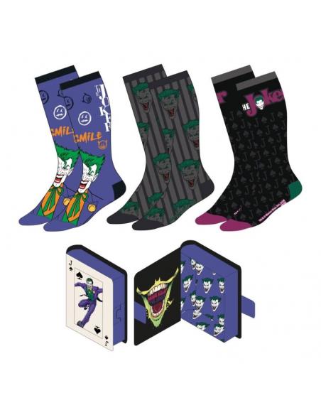 Pack calcetines 3 piezas Joker talla 38/45