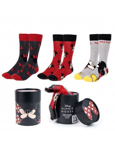 Pack calcetines 3 piezas Minnie Mouse talla 36-43