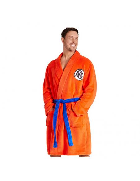 Albornoz Dragon Ball kanji Go naranja talla M