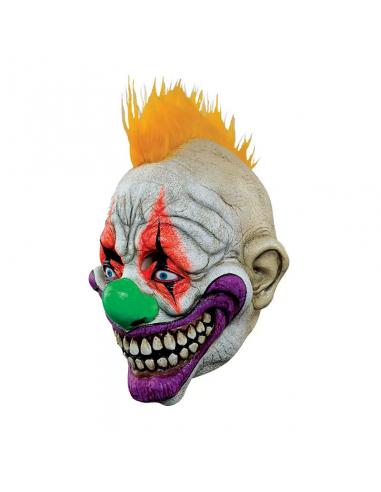 Máscara Payaso de neón bromista (Mombo) Talla única