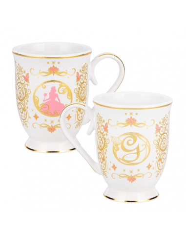 Taza de cerámica Wicked Glinda con detalles en dorado