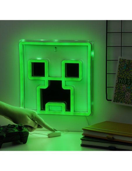 Lámpara LED estilo neón Creeper para pared