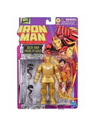 Figura Legends Series Iron Man Modelo 01 Gold