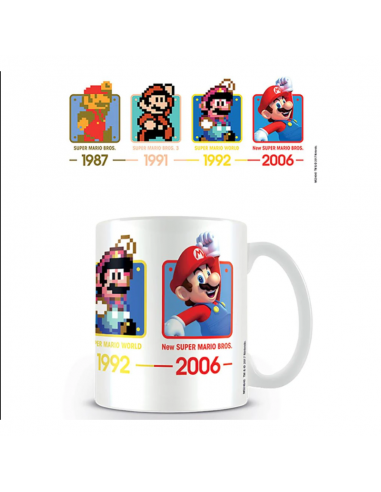 Taza desayuno Super Mario (Dates) 11oz/315 ml