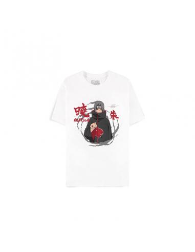 Camiseta Itachi Uchiha blanca L